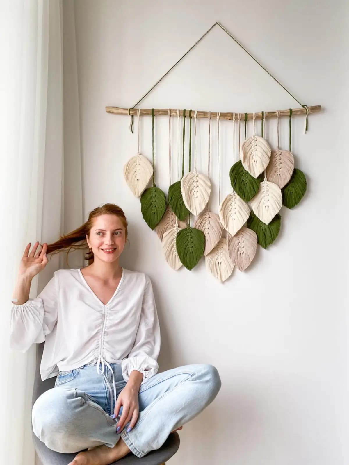Anna’s macramé work 8