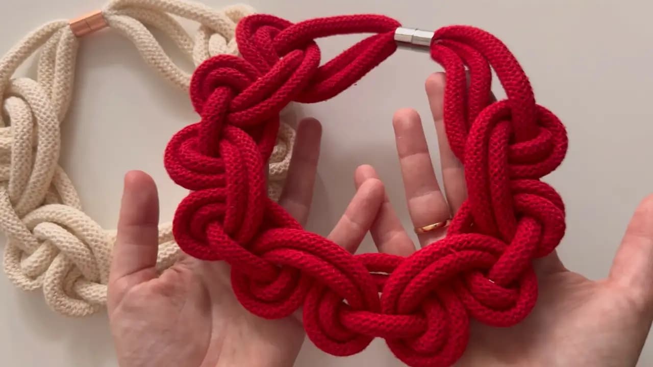 Macramé Necklace Video Tutorial